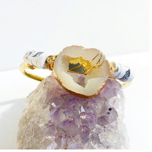 Fall Druzy Geode Cuff