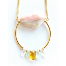 Diana Necklace- Long Boho Crystal Necklace