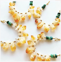 Harvest Sunset Boho Necklace