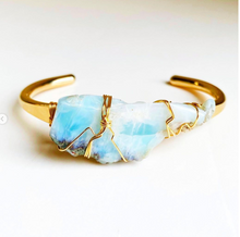 Larimar Cuff Bracelet