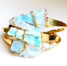 Larimar Cuff Bracelet