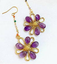 Amethyst Botanica Earrings