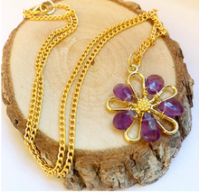 Amethyst Botanica Necklace