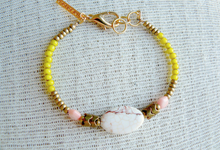 Brilliant Color Block Bracelet