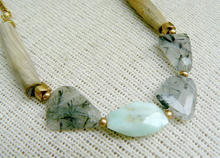 Asymmetrical Boho Necklace- Eden