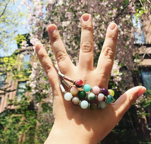 Boho Gem Stone Bracelet- Spectra