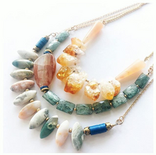 Harvest Sunset Boho Necklace