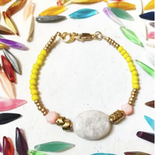 Brilliant Color Block Bracelet
