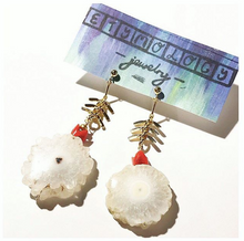 Solar Quartz - Boho Dangle Earrings