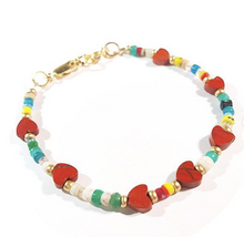 Lucky 7 Dainty Heart Bracelet