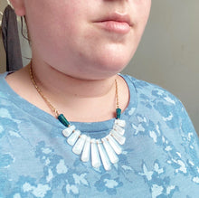 Selenite Goddess Necklace