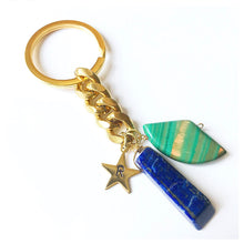 Customizable Initial Crystal Keychain