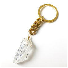 Quartz Crystal Keychain