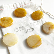 Yellow Jade Intention Stone