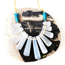 Selenite Goddess Necklace